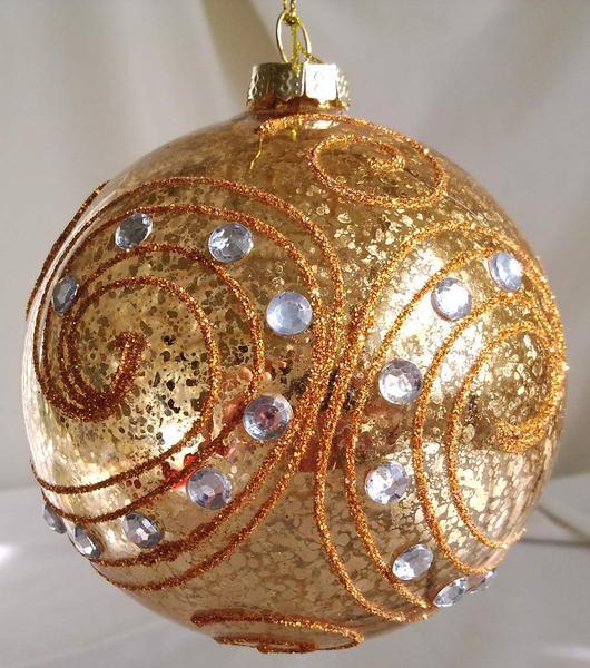Mouth Blown Glass and Hand decorated Artisan Christmas Ornament Collection