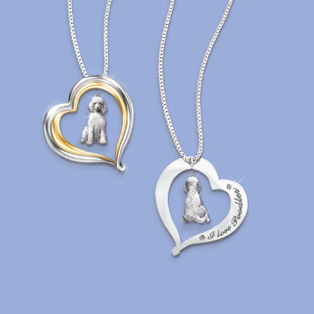 Poodle Sculpted Pendant 0103007001-T