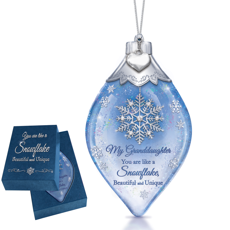 Granddaughter Snowflake Ornament 0128351001-T