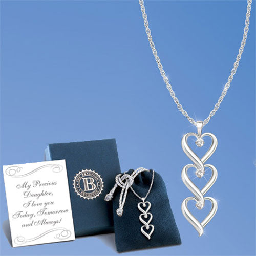 (RJH) DAUGHTER I LOVE YOU NECKLACE 0118495001-T