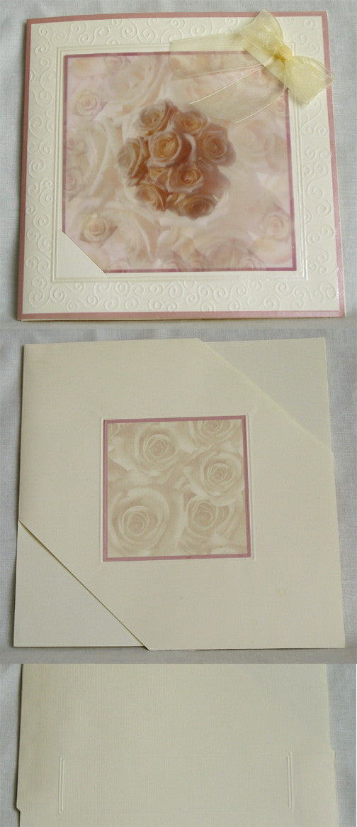 (W) Wedding I - Wedding Invitations - (19 x 19 cm) 110006-T