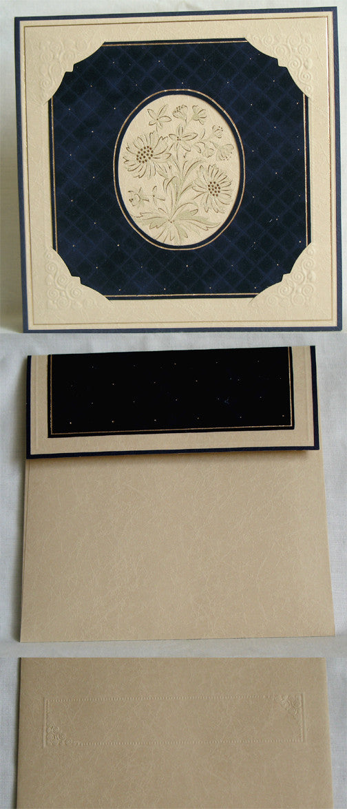 (W) Wedding I - Wedding Invitations - (18 x 18 cm) 110029-T