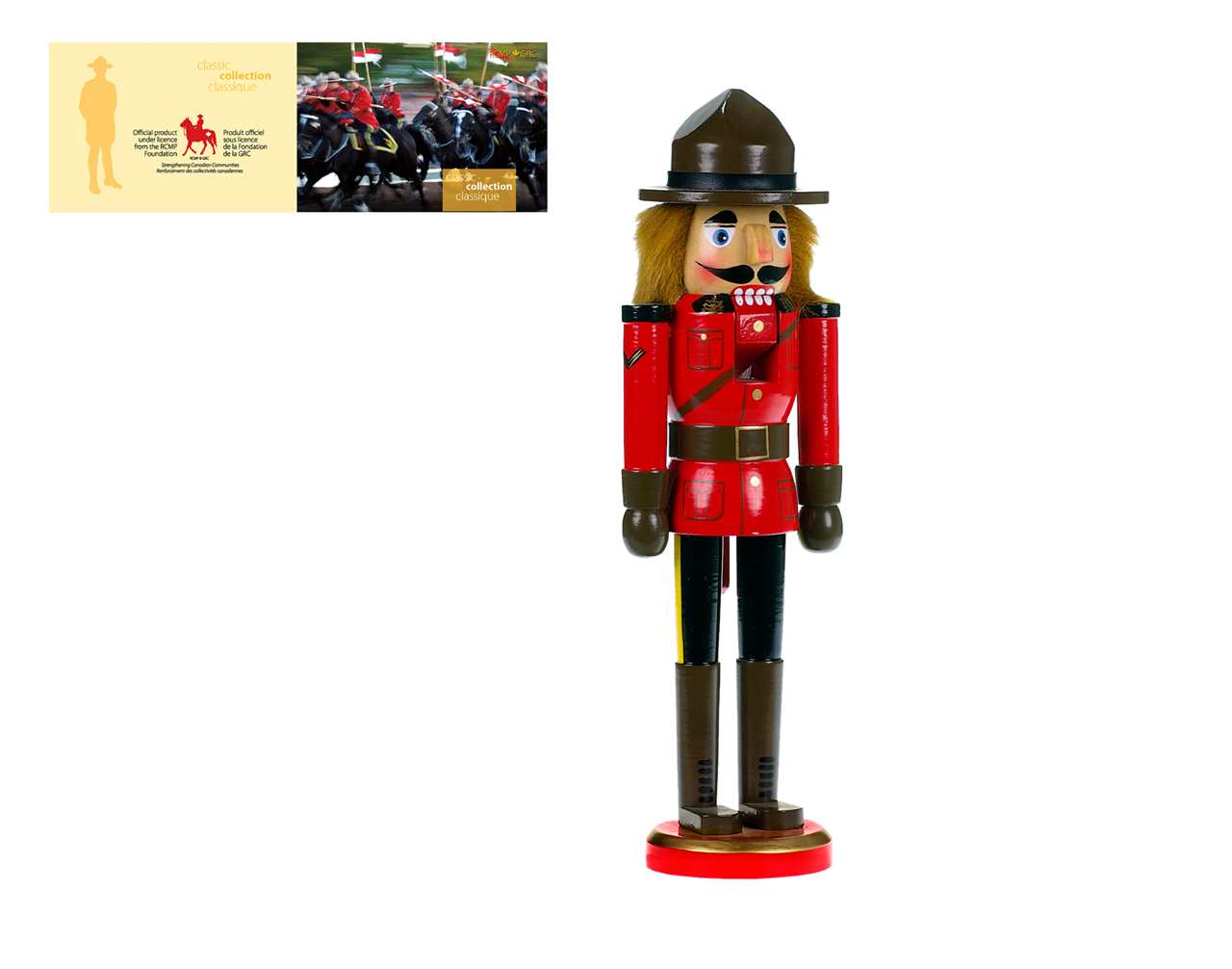 14" RCMP Nutcracker - N084-T