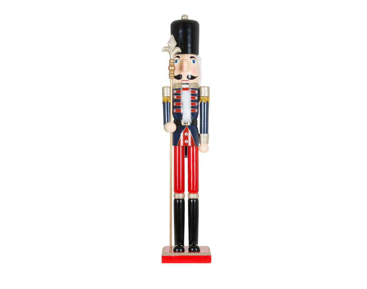 36" Nutcracker with Blue Coat - N4280-T