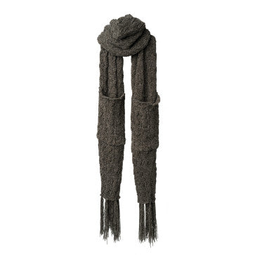 (FC) Britt’s Knits® Beyond Soft Pocket Scarf - Olive - Stocking Stuffer