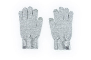 (FC) Britt's Knits Men's Craftsmen Gloves - Grey - Stocking stuffer!