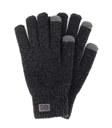 (FC) Britt's Knits Men's Frontier Gloves - Black  - Stocking stuffer!