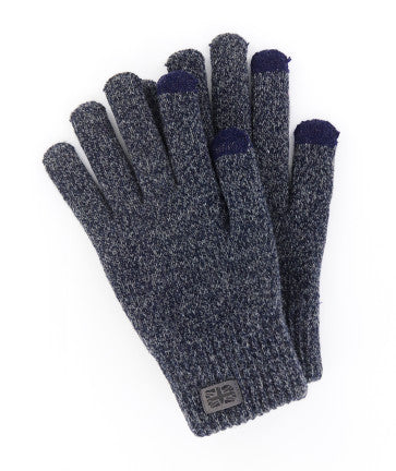 (FC) Britt's Knits Men's Frontier Gloves - Navy  - Stocking stuffer!