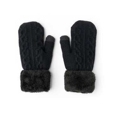 (FC) Britt's Knits Mitt Collection - Black - Stocking Stuffer