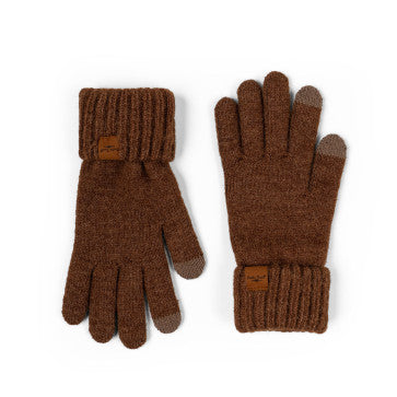 (FC) Britt’s Knits® Mainstay Gloves Collection - Brown - Stocking Stuffer