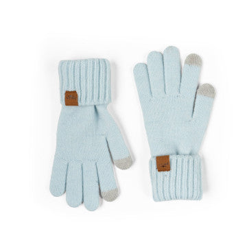 (FC) Britt’s Knits® Mainstay Gloves Collection - Sky - Stocking Stuffer