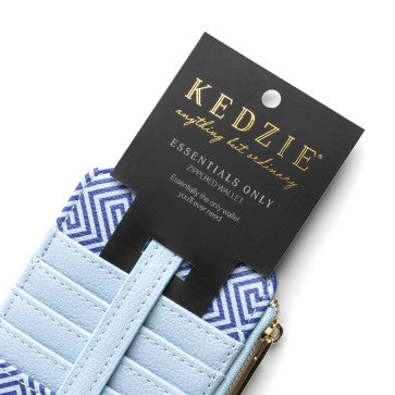 (FC) Kedzie® Essentials Only Zippered Wallet in Vegan Leather - Patterned