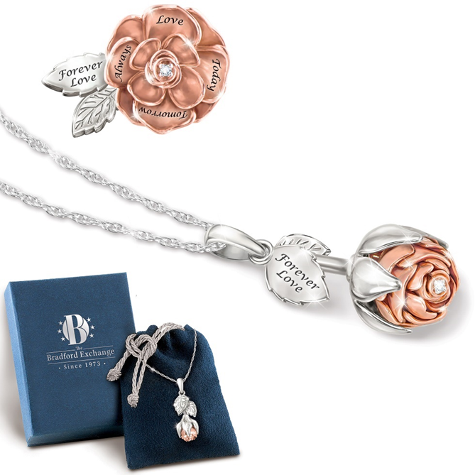 Blooming Rose of Love Pendant 0137056001-T