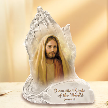 (J) "In God's Hands" Collection * The Light of the World * 0104799005-T