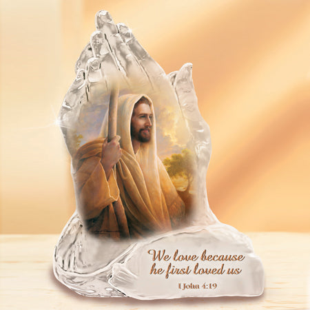 (J) "In God's Hands" Collection * He First Loved Us * 0104799008-T