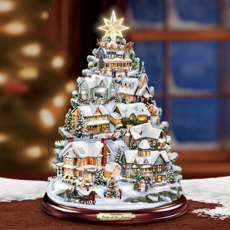 (CH) Thomas Kinkade Christmas Tree * Songs of the Christmas Season * 0112542001-T SOLD OUT!