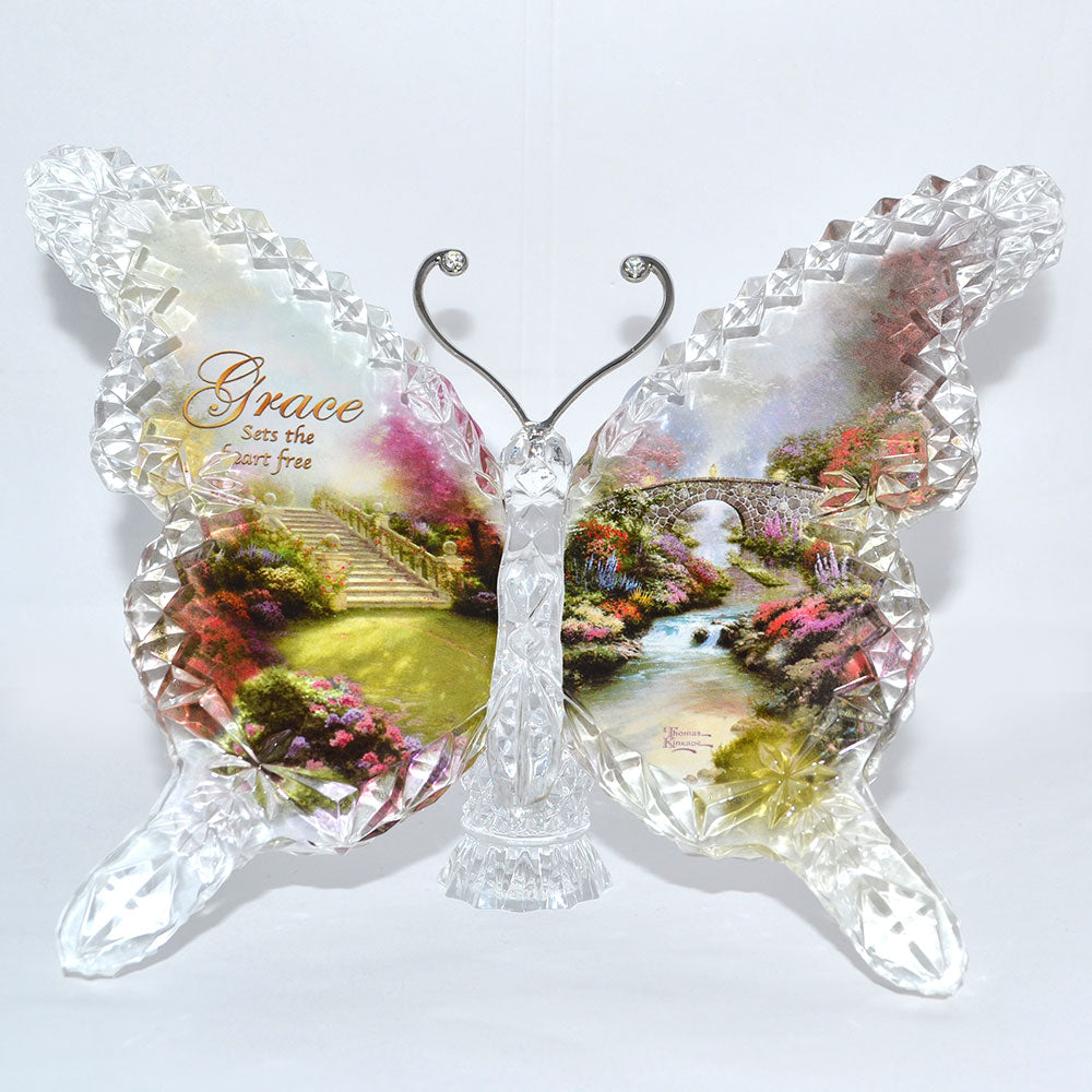 (R) Thomas Kinkade BUTTERFLY - GRACE - 0122078005-T