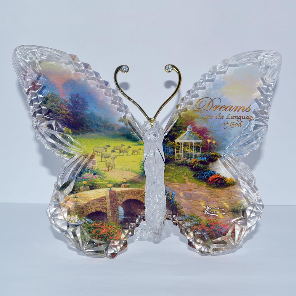 (R) Thomas Kinkade BUTTERFLY - DREAMS - 0122078012-T