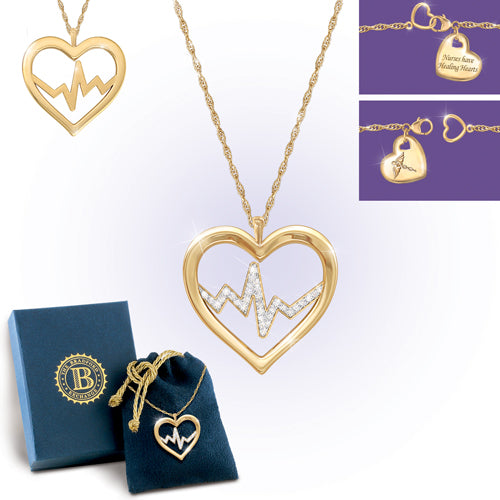 (RJH) HEART OF A NURSE PENDANT 0122655001-T SOLD OUT!