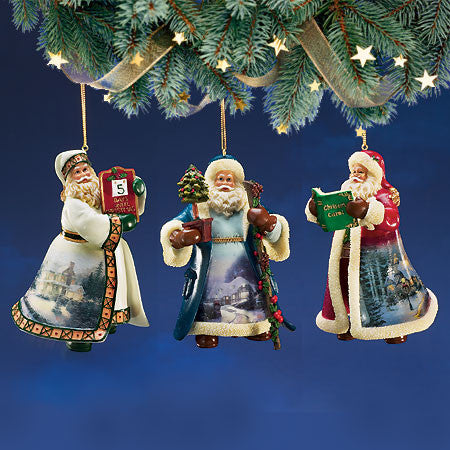 ORNAMENT - KINKADE SANTAS #23 (3)