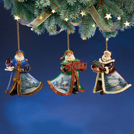 ORNAMENT - KINKADE SANTAS #25 (3)