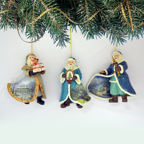 (CH) *Victorian Santa Ornament* Thomas Kinkade #30 (3) 319301030-T SOLD OUT!