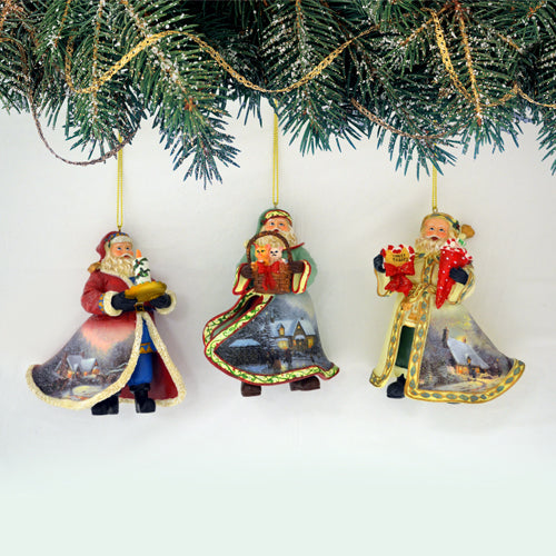 (CH) *Victorian Santa Ornament* Thomas Kinkade #31 (3) 319301031-T SOLD OUT!