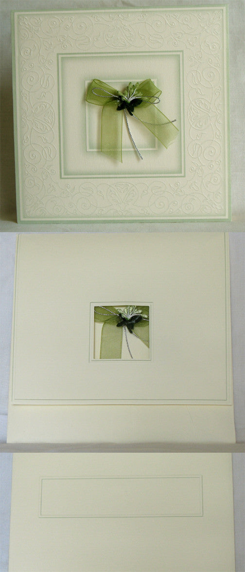 (W) Wedding I - Wedding Invitations - (18 x 18 cm) 120025-T