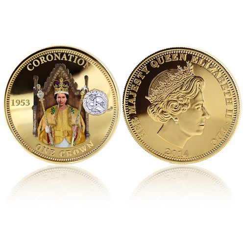 Royal Mint Coins - Coronation Golden Crown 1700839008-T