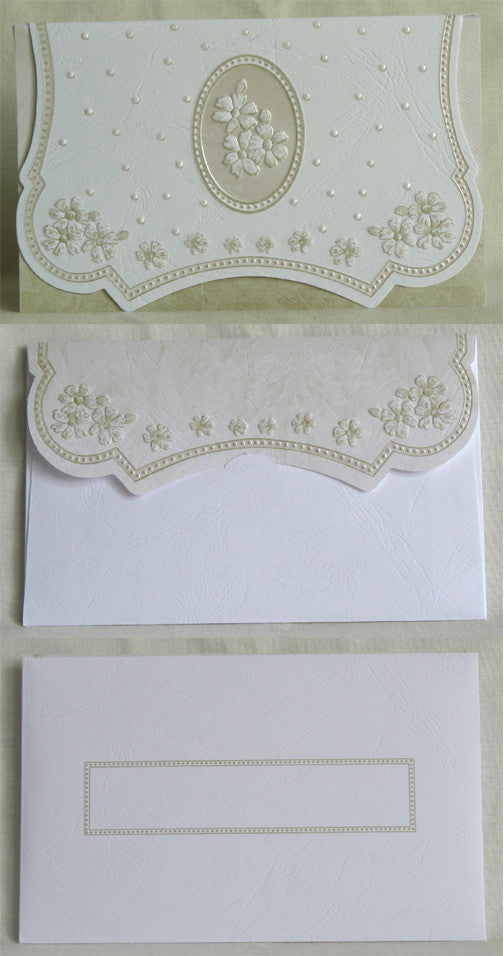 (W) Wedding I - Wedding Invitations - (16 x 10 cm) 171008-T