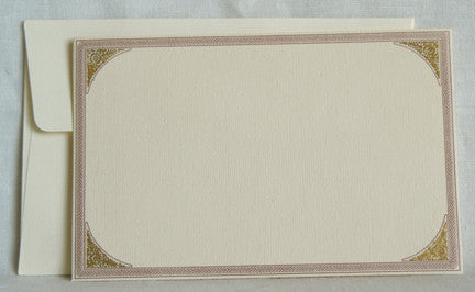 (W) Wedding I - Wedding RSVP Cards (13 x 8.8. cm) 180073-T for Invitations 110011-T