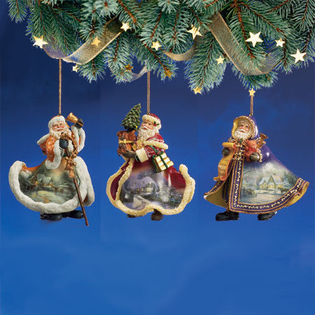 ORNAMENT - KINKADE SANTAS #4 (3)