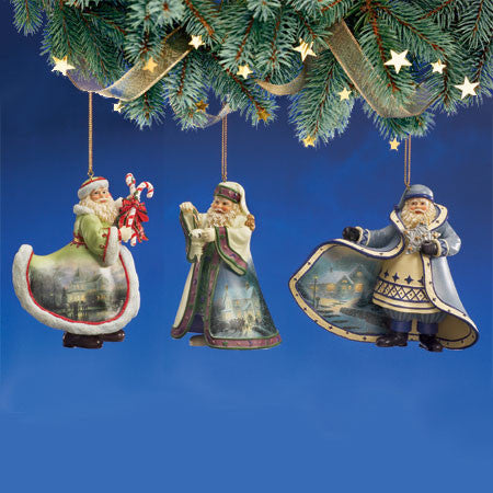 ORNAMENT - KINKADE SANTAS #7 (3)