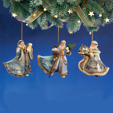 ORNAMENT - KINKADE SANTAS #8 (3)