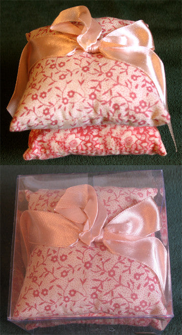 Sachet Pillows (F) Pink - Scented Rose 8.0cm x 8cm x 7.0cm