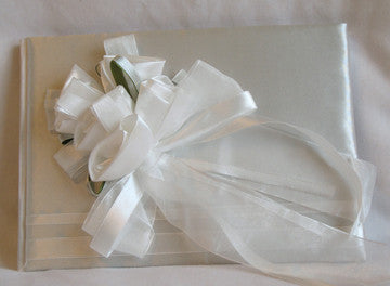 (W) Wedding GB - Wedding Guest Book, Ivory GBI97692-T