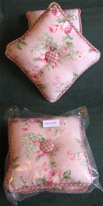 Sachet Pillows (E) Pink - Scented Rose 12cm x 12cm x 8cm