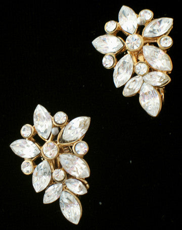 (JF) Earrings with Swarovski Crystals J038-E168