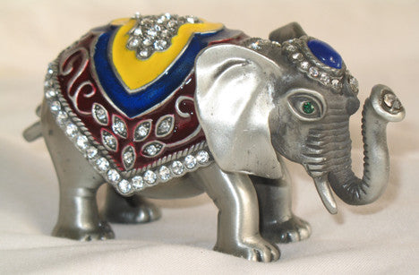 (T) * Elephant Figurine * Extra Large * Trinket Box * JB0201XL