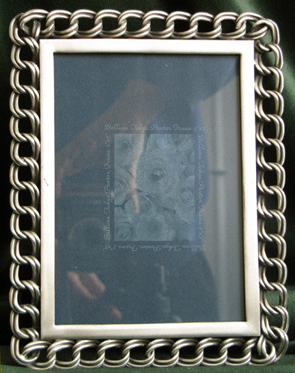 (P) Pewter Picture Frame 4 x 6, 5 x 7 & 8 x 10"